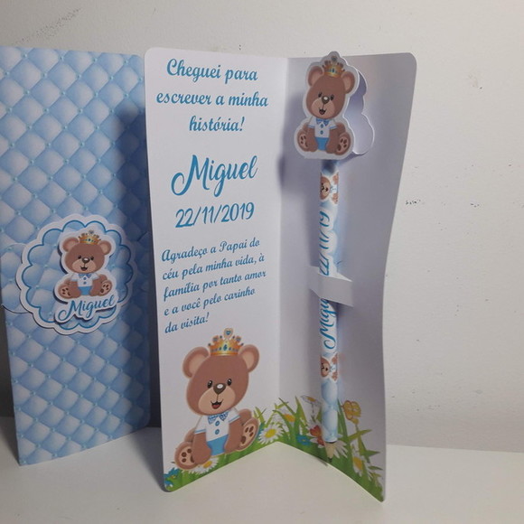 Card Envelope com Lápis Maternidade - foto 1