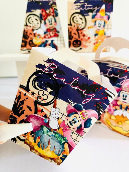 Kit 30 Lembrancinhas Minnie Halloween - foto 1