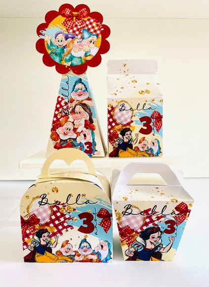 Kit 60 Lembrancinhas Branca de Neve - foto 1