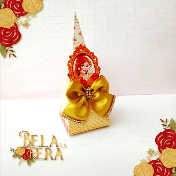 Kit 60 Lembrancinhas a Bela e a Fera - foto 1