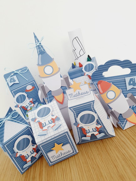 Kit 30 Lembrancinhas Astronauta - foto 1