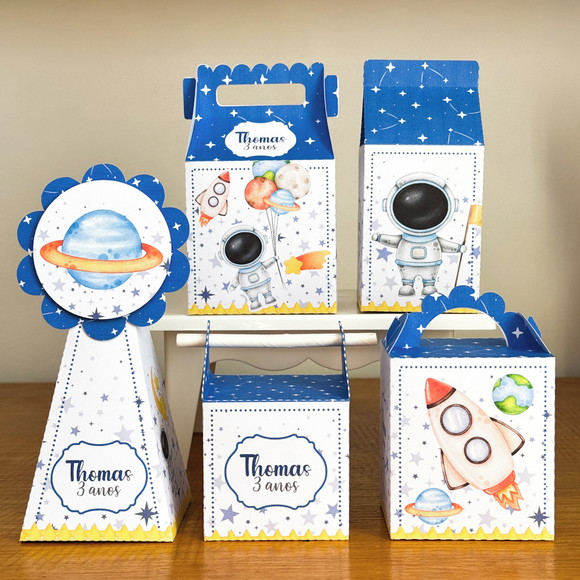 Kit 30 Lembrancinhas Astronauta - foto 1