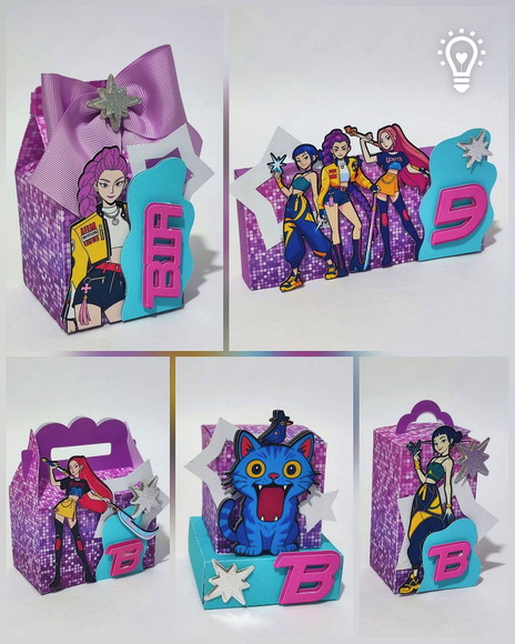 Kit 30 Lembrancinhas K-pop - foto 1