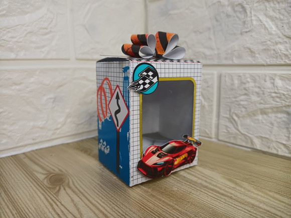 Caixa com Pote para Nutella Hot Wheels - foto 1