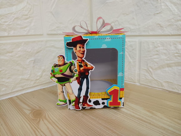 Caixa com Pote para Nutella Toy Story