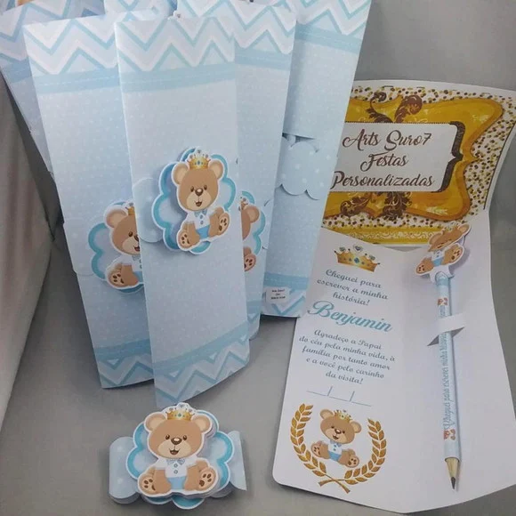 Card Envelope com Lápis Maternidade