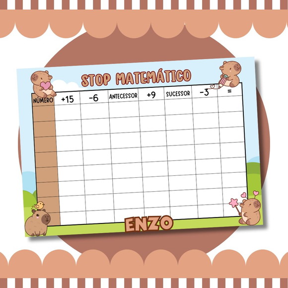 Livro Diversão Capivara