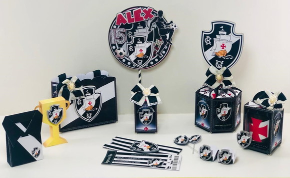 Kit 30 Lembrancinhas Vasco - foto 1