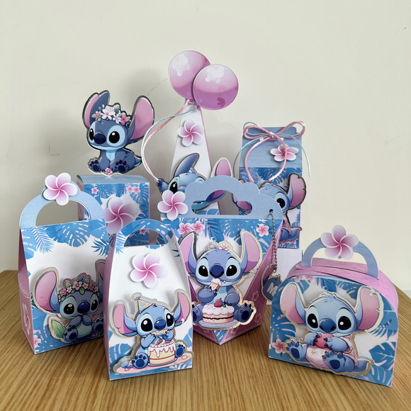 Kit 60 Lembrancinhas Stitch