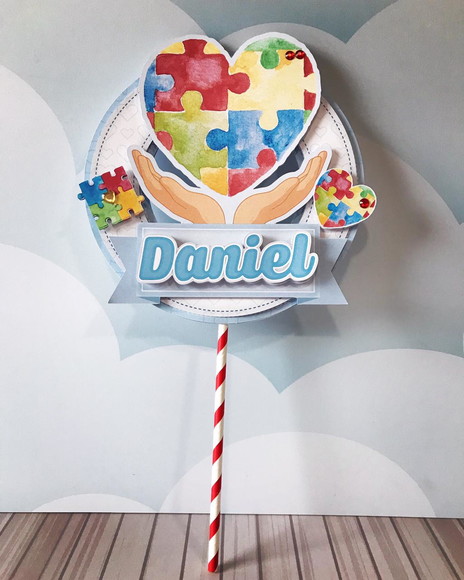 Topo de Bolo Personalizado