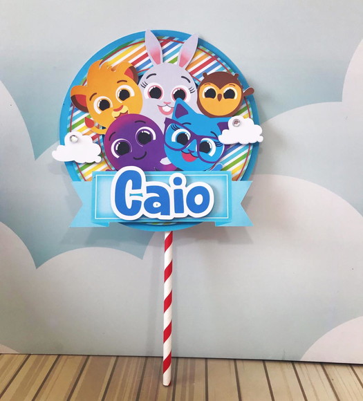 Topo de Bolo Personalizado
