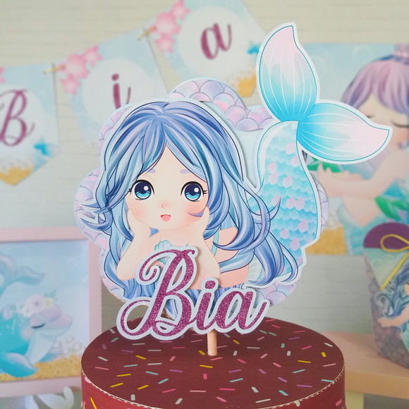 Topo de Bolo Personalizado