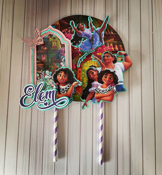 Topo de Bolo Personalizado