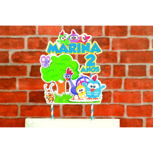 Topo de Bolo Personalizado