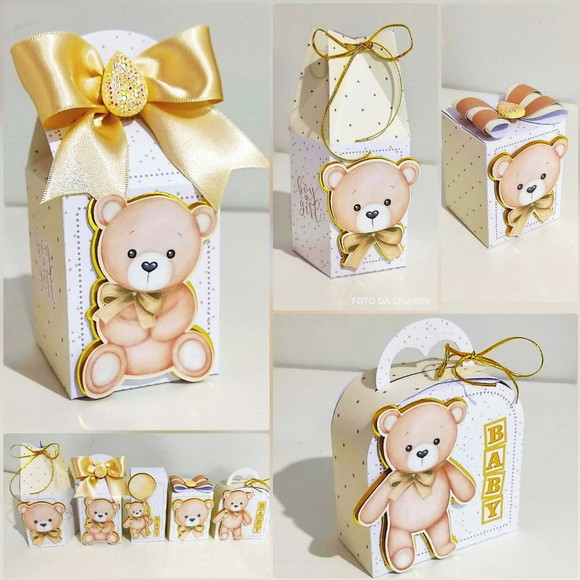 Kit 30 Lembrancinha Chá Revelação
