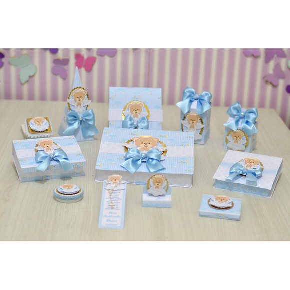 Kit 60 Lembrancinhas Batizado