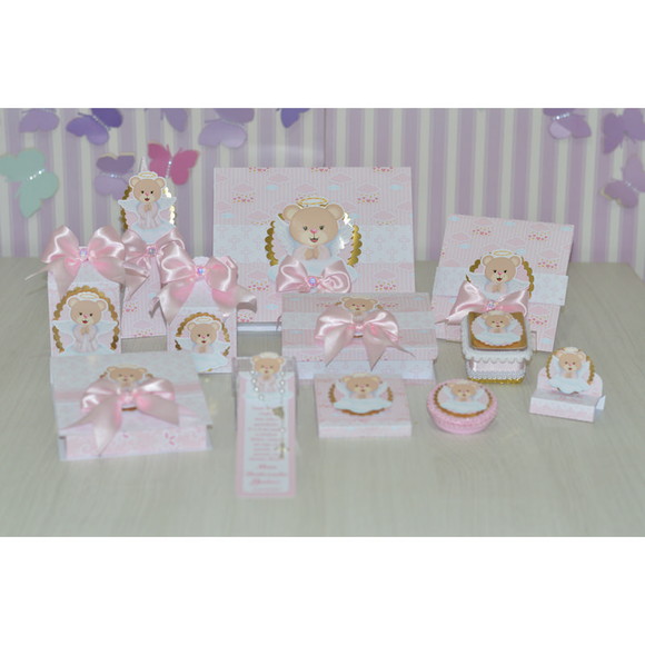 Kit 30 Lembrancinhas Batizado