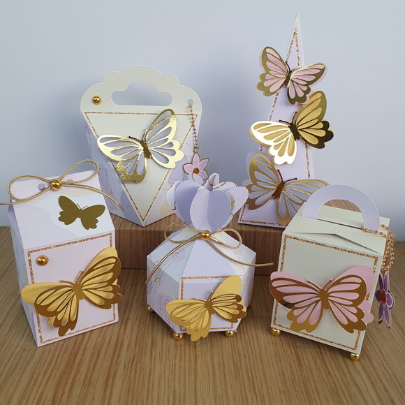 Kit 30 Lembrancinhas Borboleta Candy