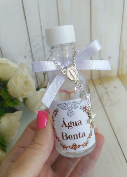 Garrafinha Lembrancinhas Batizado, Eucaristia, Crisma