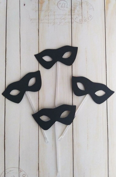 Topper para Docinhos Baile de Máscara