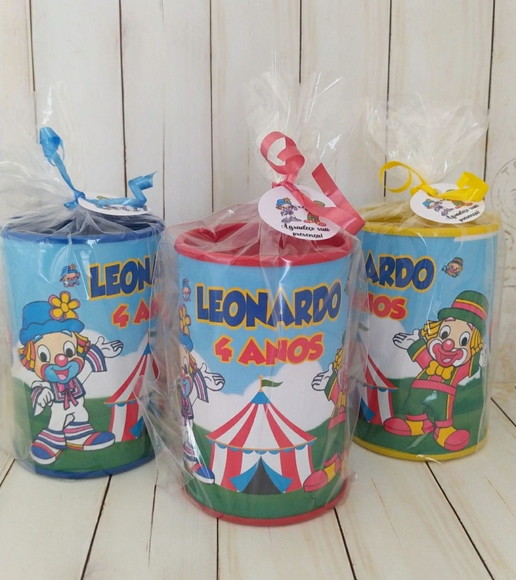 Cofrinho Patati Patata Personalizado Embalados