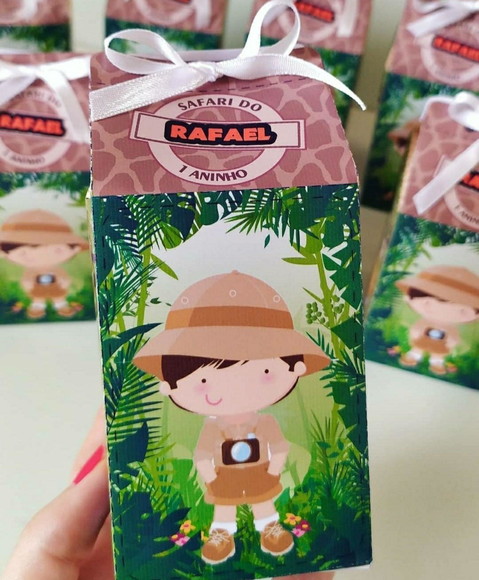 Caixa Milk Safari Baby