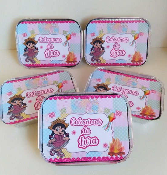 Marmitinhas Festa Junina/arraiá Kit Lanche Festa na Escola