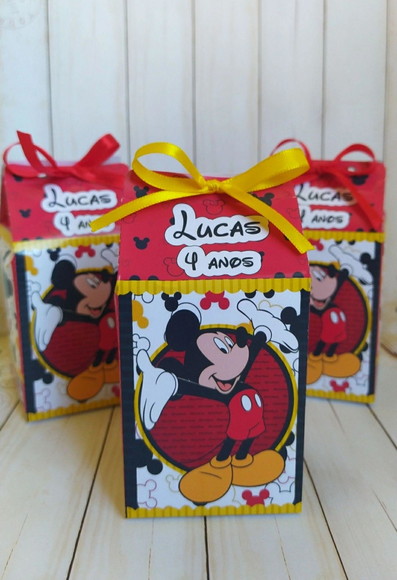 Caixa Milk Mickey