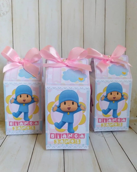 Caixa Milk Pocoyo Menina