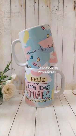 Caneca Dia das Mães Personalizada Presente