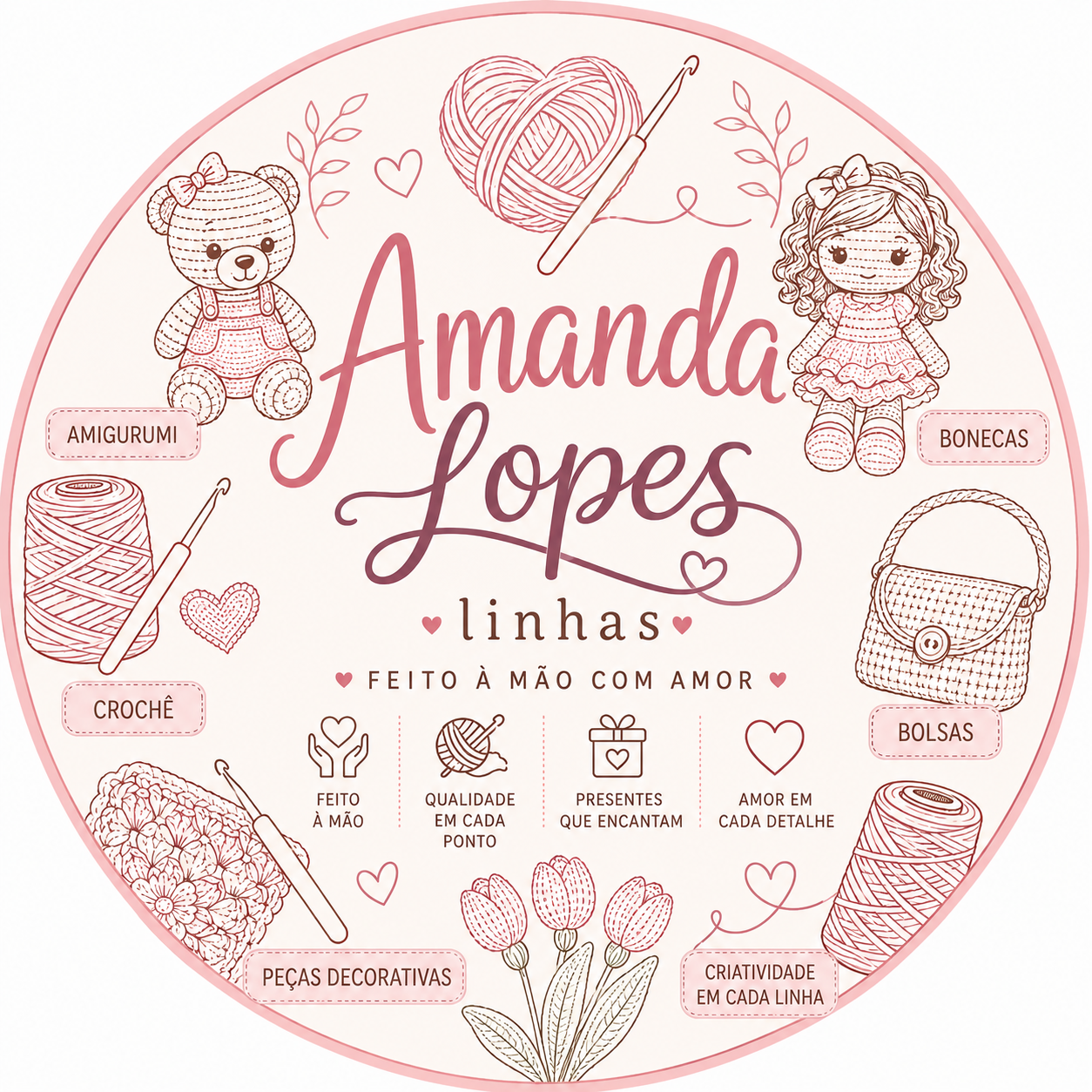 Logo de Amandalopeslinhas