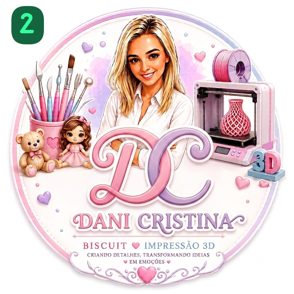 Logo Ateliê Dani artes personalizados