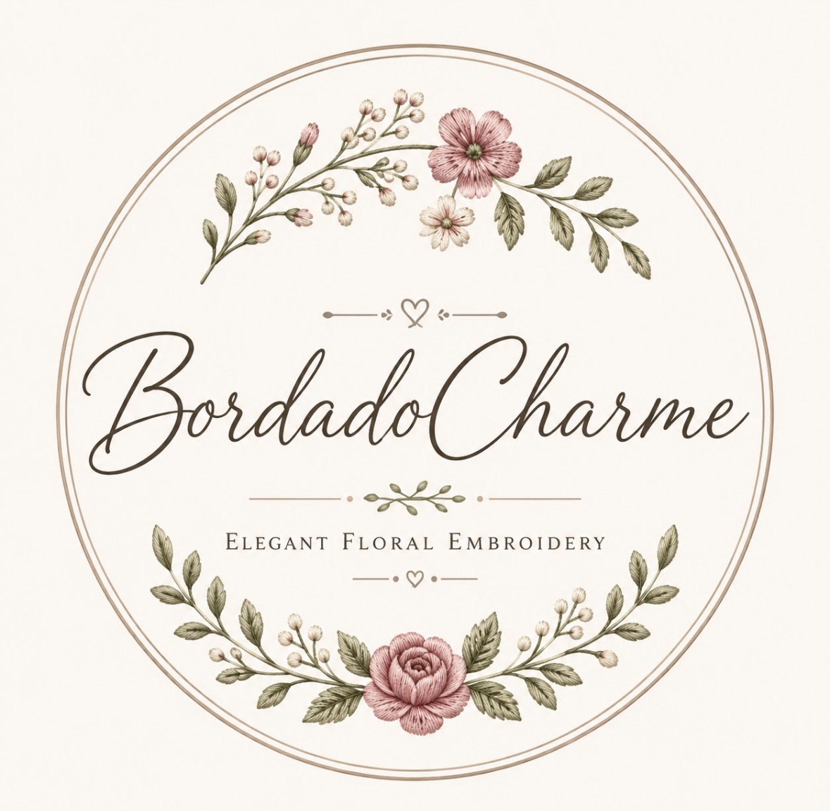 Logo de Bordado Charme