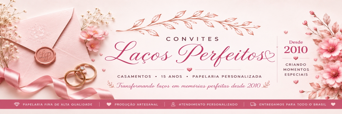 Convites Laços Perfeitos