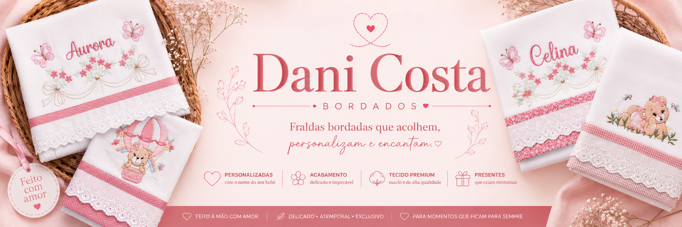 Banner Dani Costa Bordados | Enxoval de Bebê