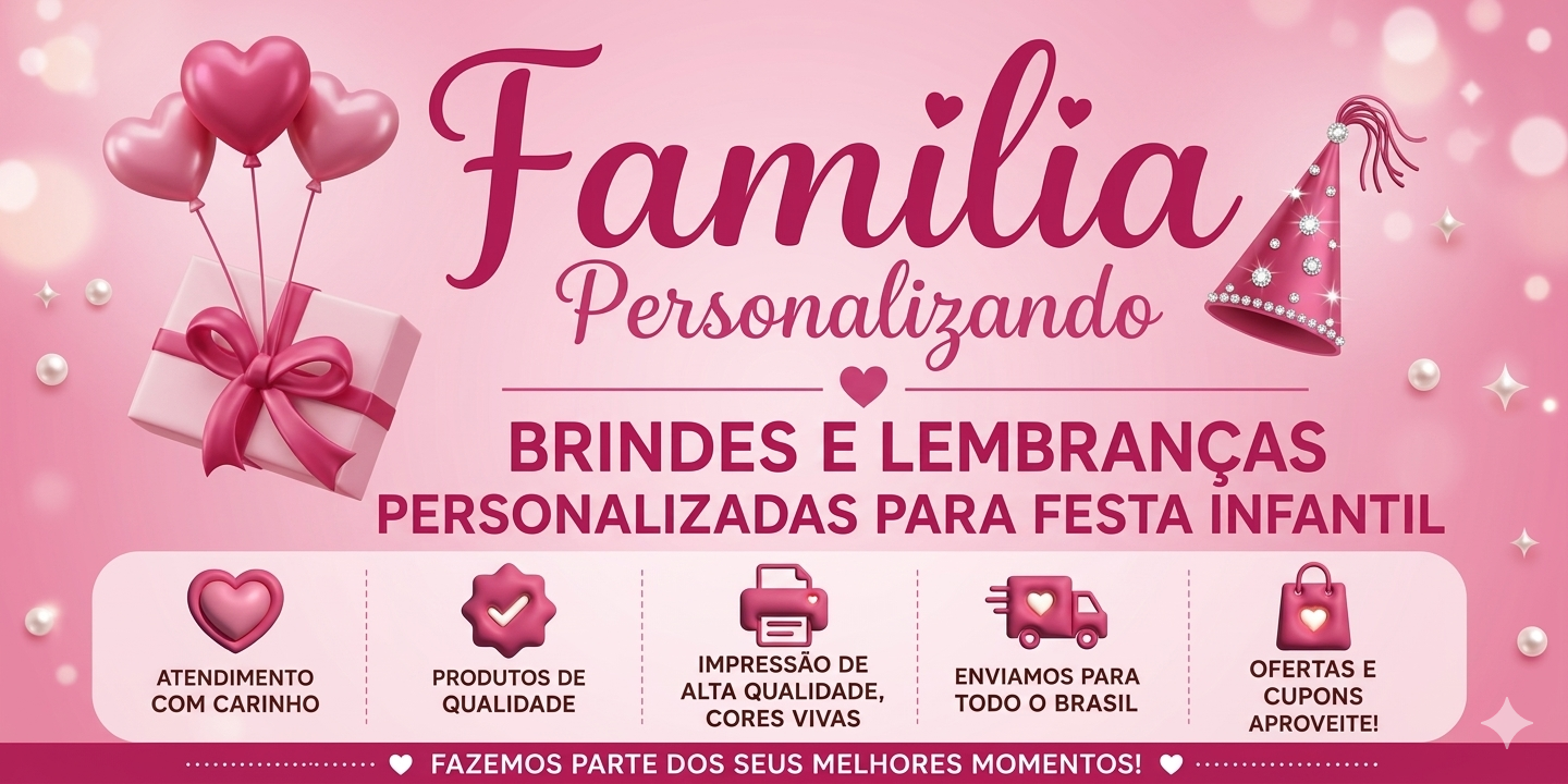 Banner Família Personalizando