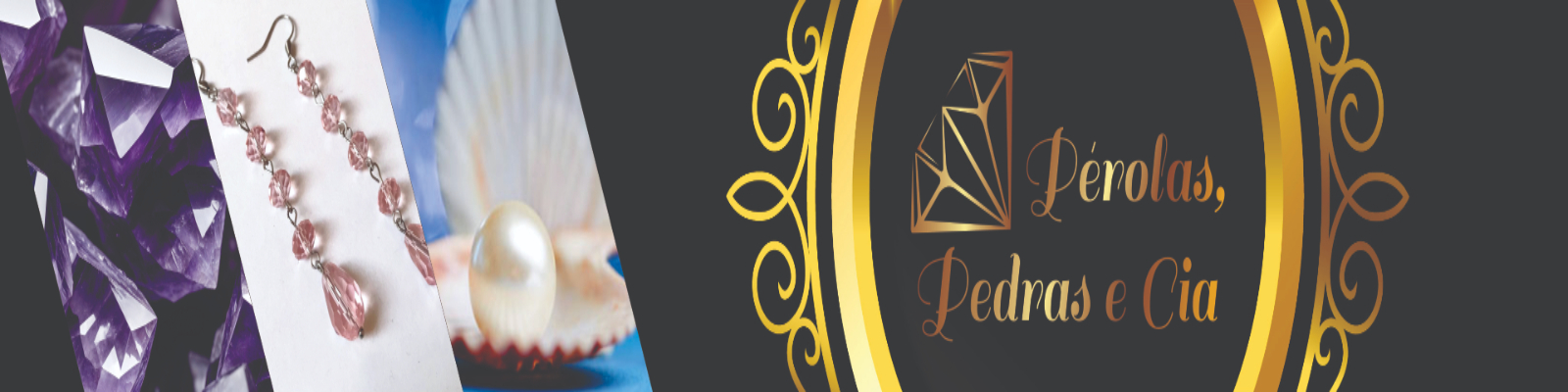Banner Pérolas, Pedras e CIA