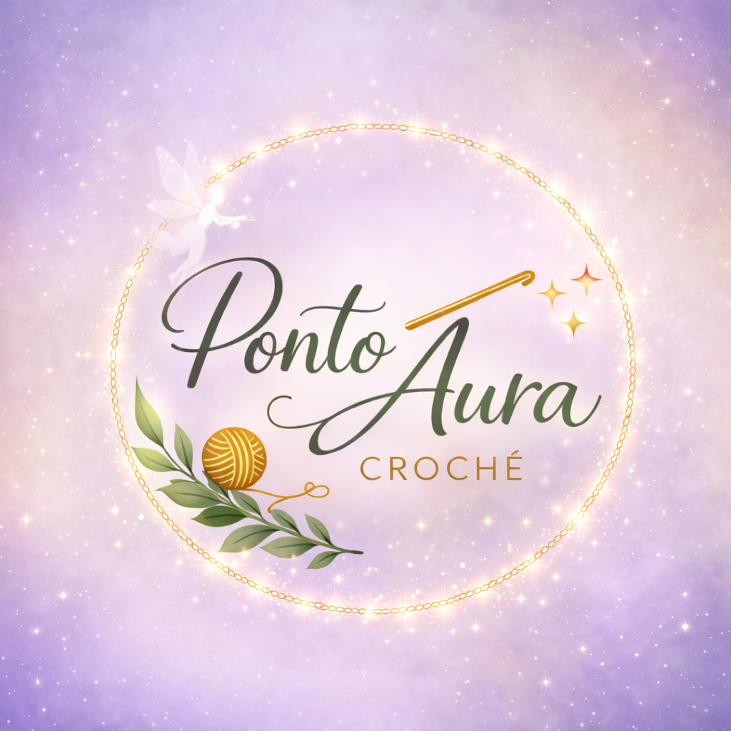 Logo PontoAura crochê