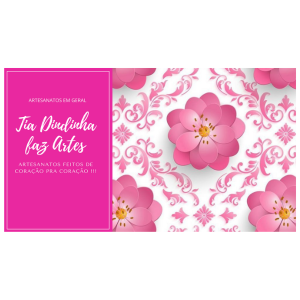 Logo Tia Dindinha faz Artes