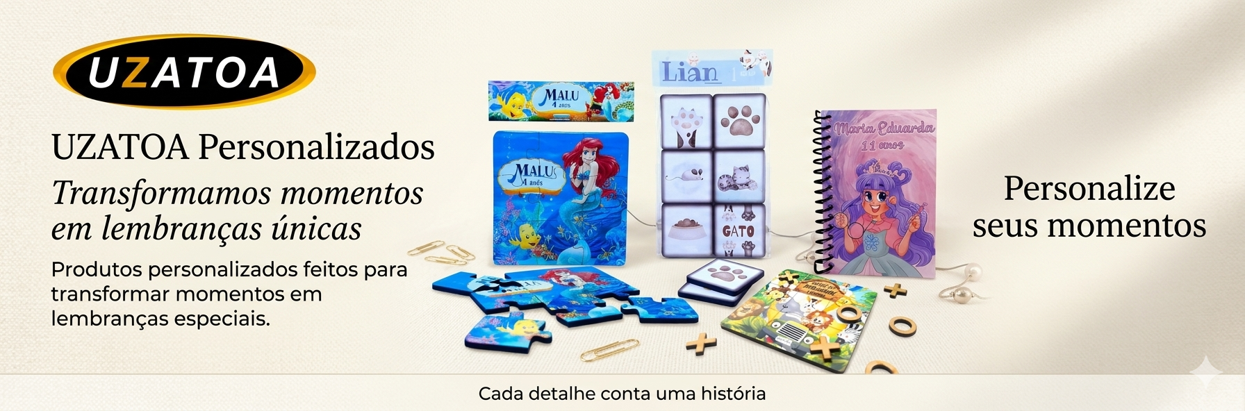 Banner UZATOA Personalizados